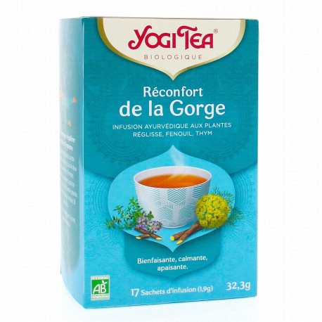 Reconfort de la gorge 15 sachets - Yogi Tea