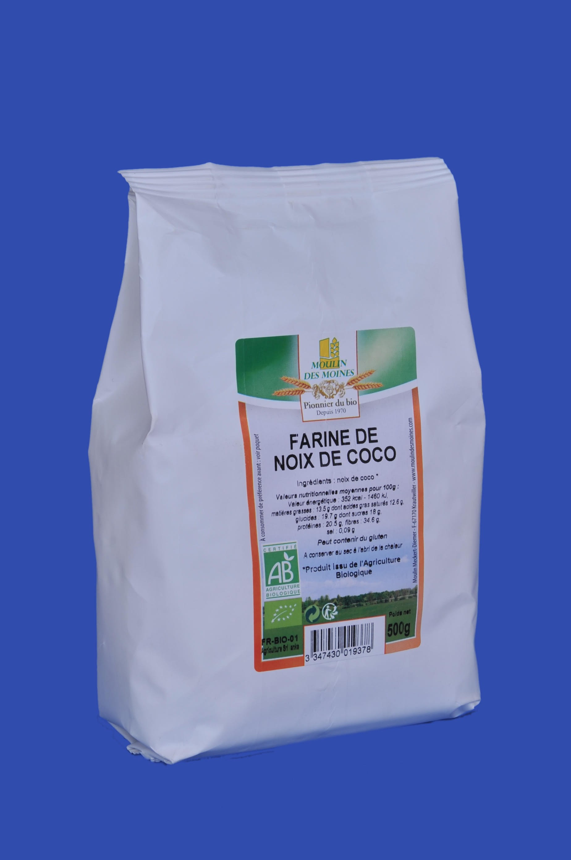 Farine de noix de coco 500g - verano medical