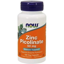 Now Zinc Picolinate 50mg 120 capsules