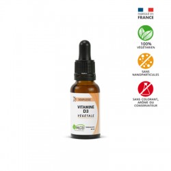 Vitamine D3 Végétale liquide 20ml MGD