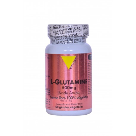 L- Glutamine 500 mg - 30 gélules végétales