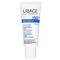 Bariéderm Cica-Crème au Cuivre-Zinc SPF50+ - Uriage 40ml