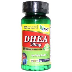 DHEA 50mg 60 Tablets AMS