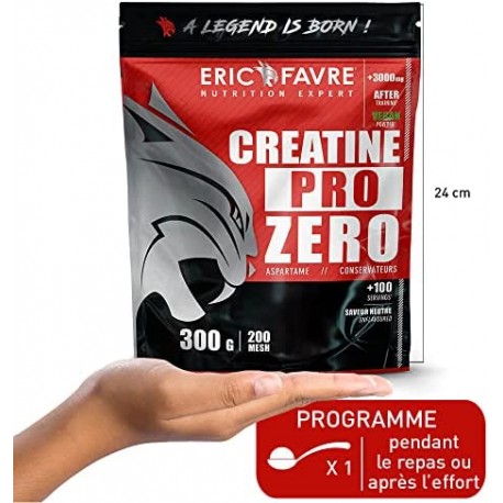 CREATINE PRO ZERO - 300g | ERIC FAVRE