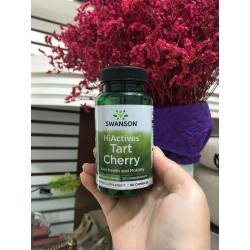 Swanson Hiactives Tart Cherry 465 mg 60 Capsules