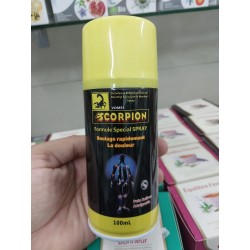 Spray de scorpion soulage toutes les douleurs