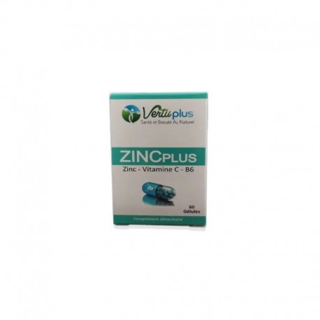 ZINCPLUS VIT C + B6 60 gélules