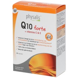 co-enzyme Q10 Forte + ( vitamines C et E) 30 capsules