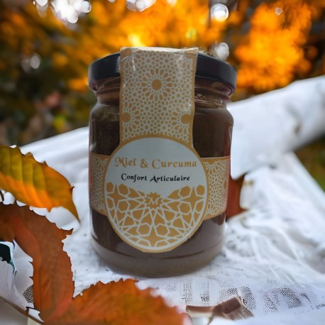 Miel au Curcuma ( Miel Articulation bio ) 240gr