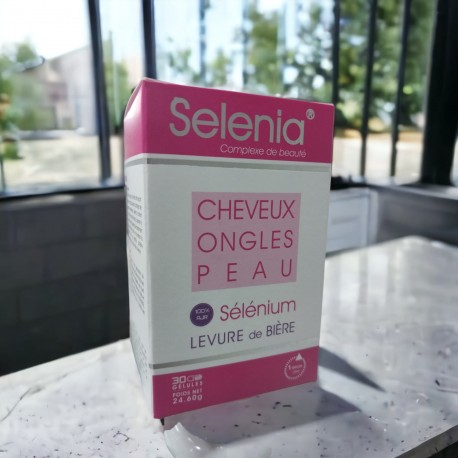 Selenia cheveux ongles peau 30 gélules
