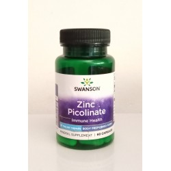 Zinc Picolinate , 22 mg, 60 capsules