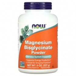 Magnésium bisglycinate en poudre 227 Gr