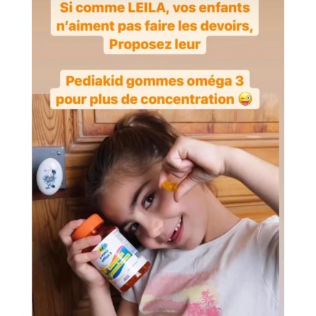 Oméga 3 gommes PEDIAKID 60 oursons