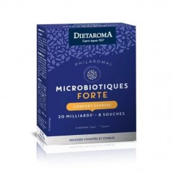 Microbiotiques 20 Milliards* de ferments avec 8 souches et des fibres naturelles