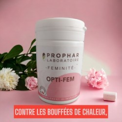 Opti-fem 50 gélules (CONTRE LES BOUFFÉES DE CHALEUR)
