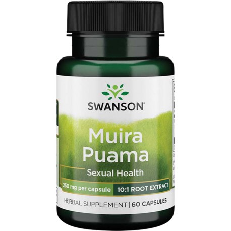 Muira-puama, 250 mg, 60 capsules
