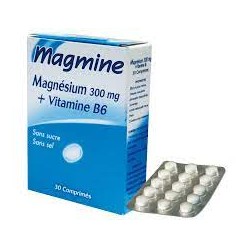 magnésium 300mg et en Vitamine B6 ( 45 Comprimés à avaler )