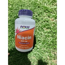 Niacin 500Mg Capsules - 100 Caps Now Foods