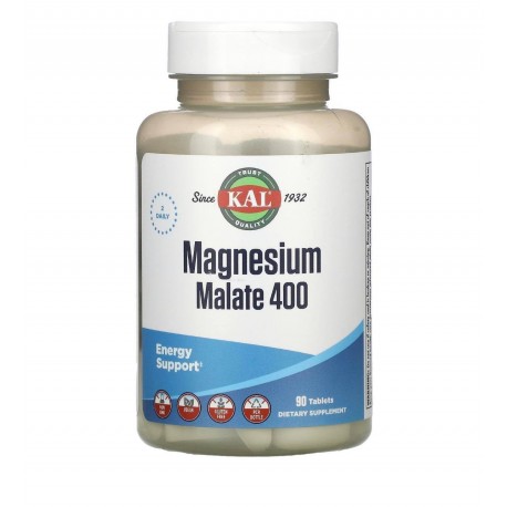 Magnésium malate 400mg 90 Tablets