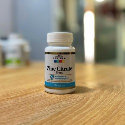 Zinc Citrate 50 mg, 60 comprimés