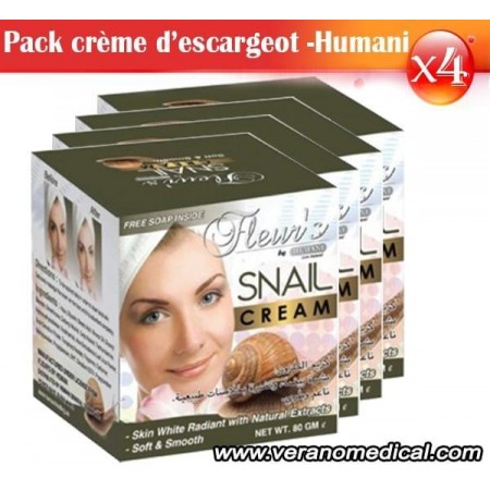 Pack Crème d'escargot - Hemani x4