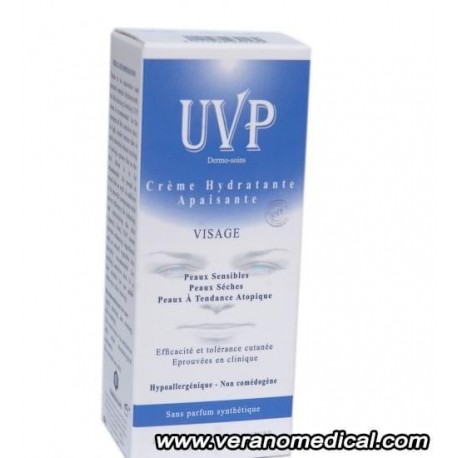 UVP crème hydratante apaisante visage 50 ml