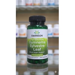 Feuille de Gymnema Sylvestre, 400 mg 100 capsules