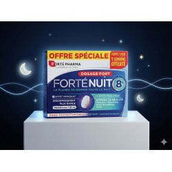 Forté Nuit 8h – Dosage Fort 30 comprimés (30 nuits)