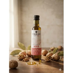 Huile de Noix Vierge Bio – Première pression à froid (25 cl)