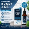 Vitamine D3+K2 gouttes 20ml 90 jours
