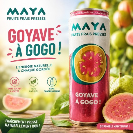 Boisson Maya au jus de goyave 330ml