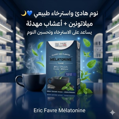 Eric Favre Mélatonine Tisane – 20 Sachets