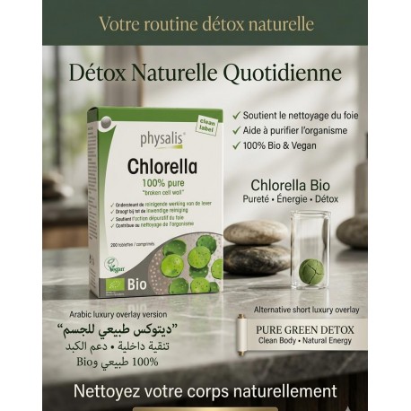 Physalis Chlorella Bio | 200 comprimés