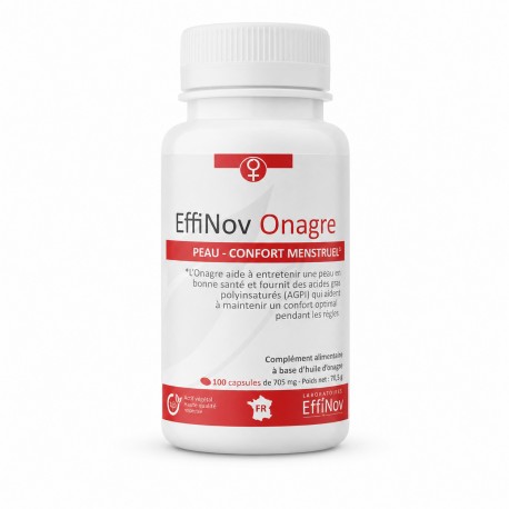 EffiNov Onagre Équilibre Hormonal Féminin 100 capsules