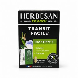 TRANSIPHYT TRANSIT FACILE 60 GELULES HERBESAN