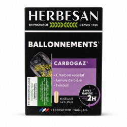Carbogaz 45 gélules Ballonnements