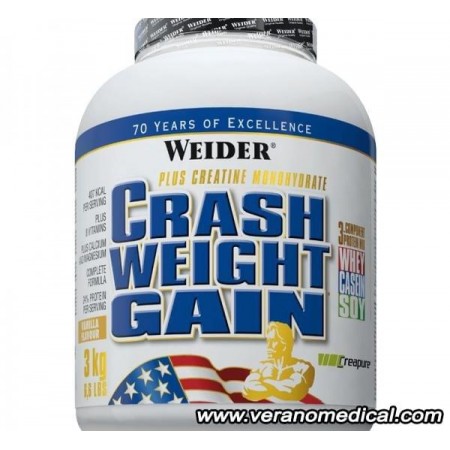 WEIDER CRASH WEIGHT GAINER 3kg