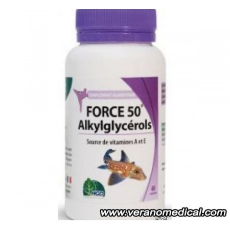 FORCE 50 Alkylglycerols 60 CAPSULES