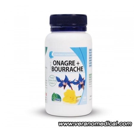 Huile ONAGRE + BOURRACHE 200 gelules mgd