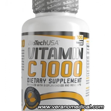 Vitamin C-1000 (100 tab) - BioTech USA