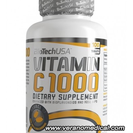 Vitamin C-1000 (100 tab) - BioTech USA